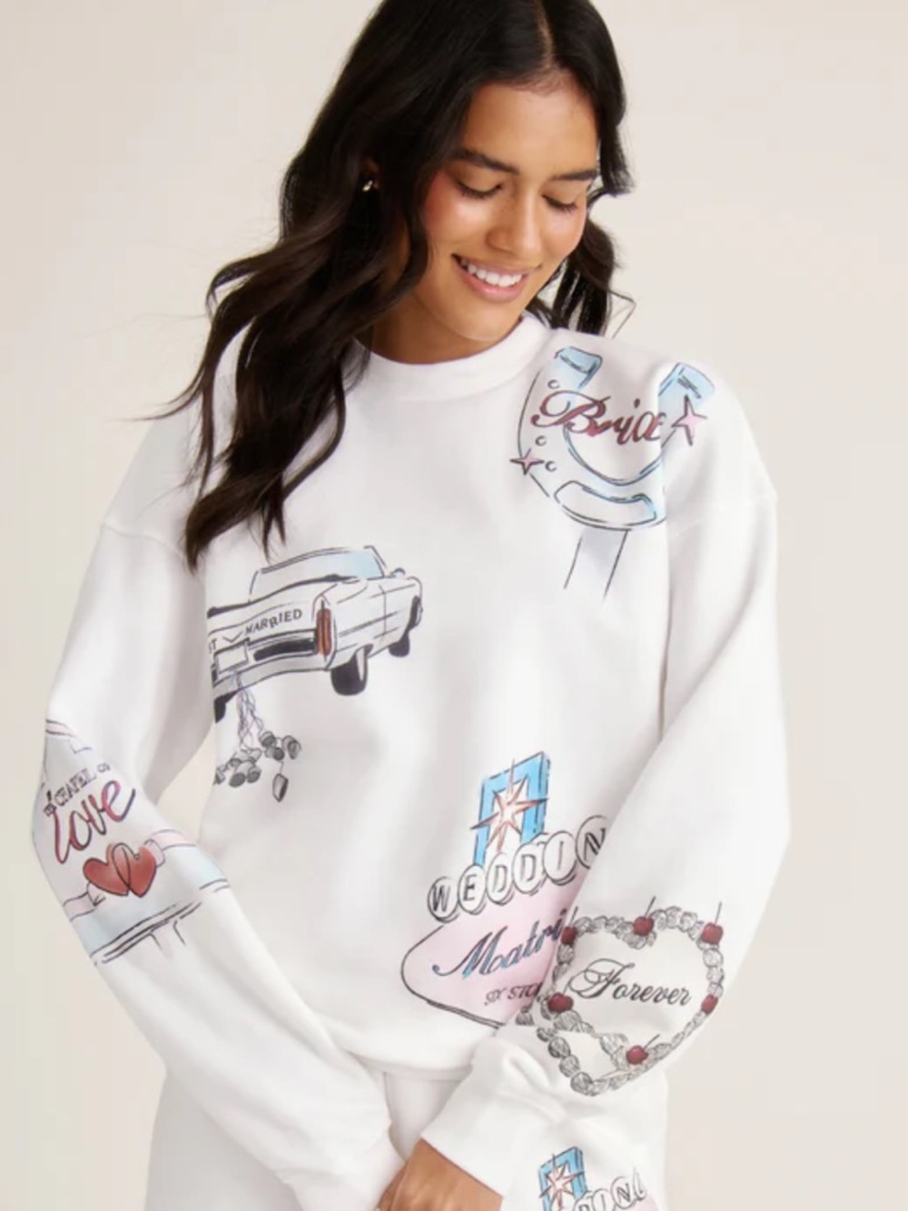 Six Stories Vegas Bride Sweatshirt